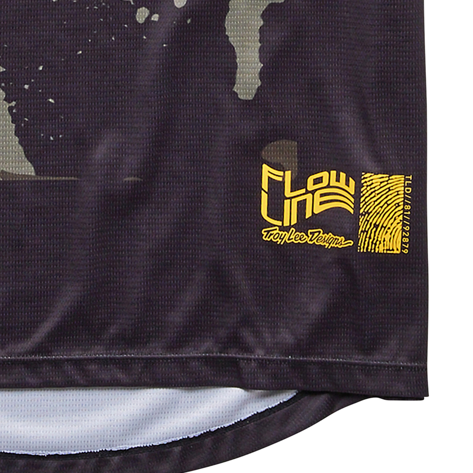 Troy Lee Designs Flowline Long Sleeve MTB Jersey - Youth - Confined - Black