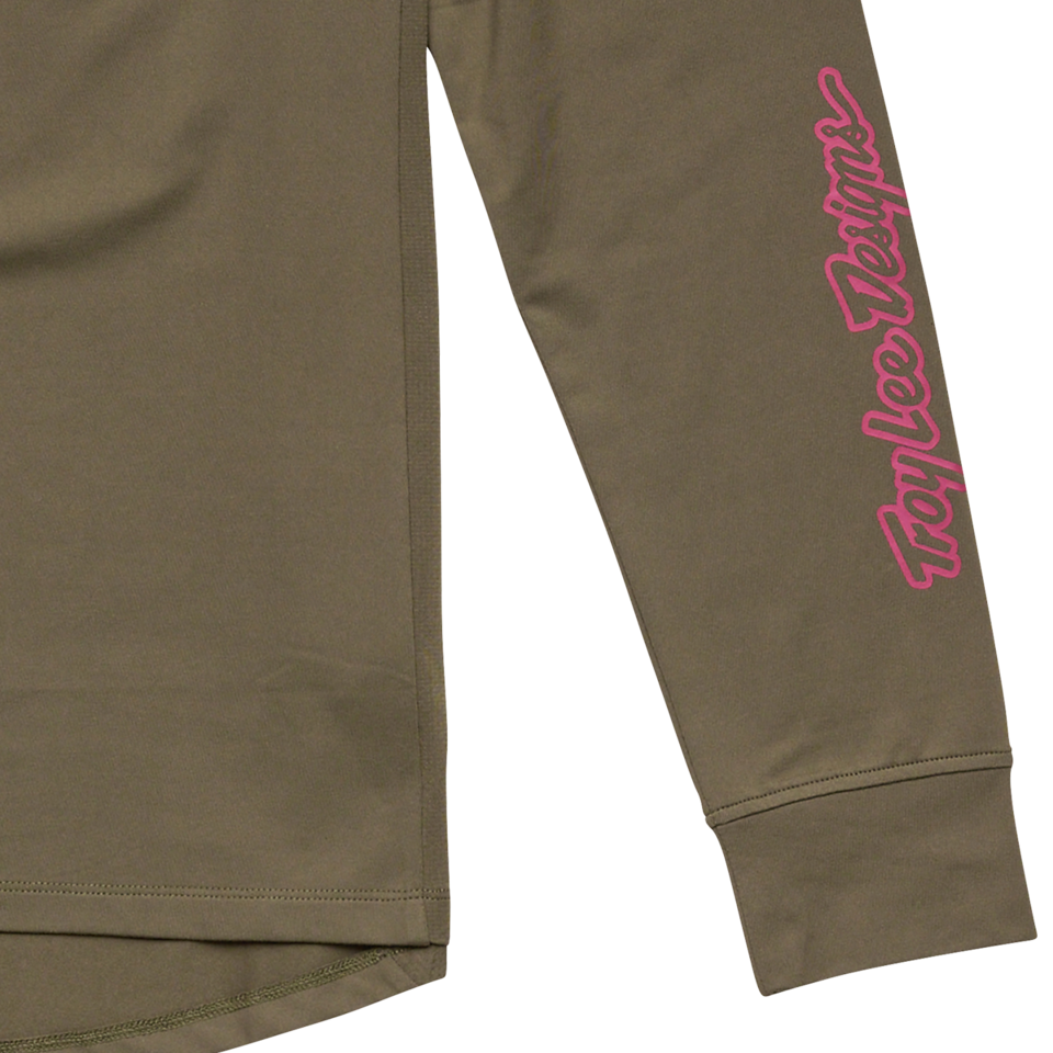 Troy Lee Designs Ride Tee - Youth - Fangs - Olive