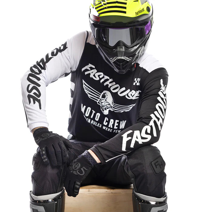 Fasthouse USA Grindhouse Factor Jersey - Black-White