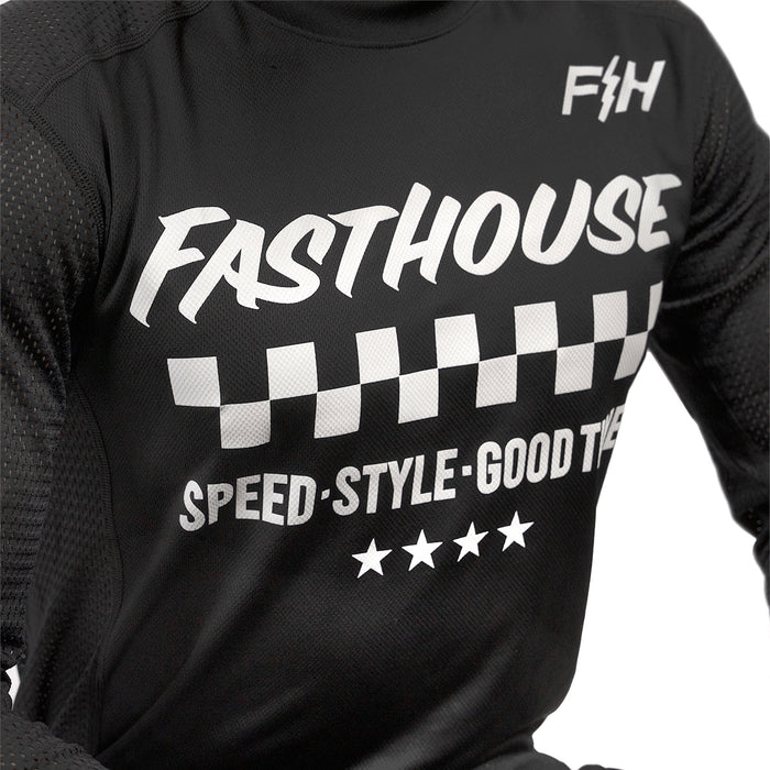 Fasthouse USA Air Cooled Originals Jersey - Youth - Black