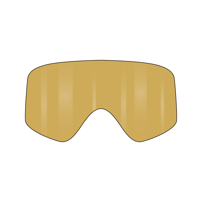 Fasthouse VonZipper Porkchop Spare Injected Goggle Lens - Amber
