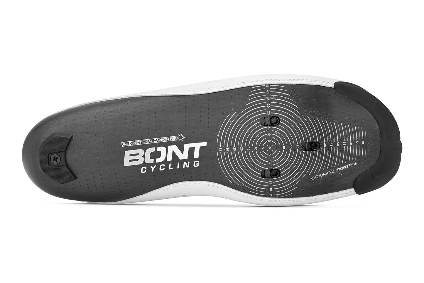 Bont Vaypor Lace Road Shoe - Wide Fit - White