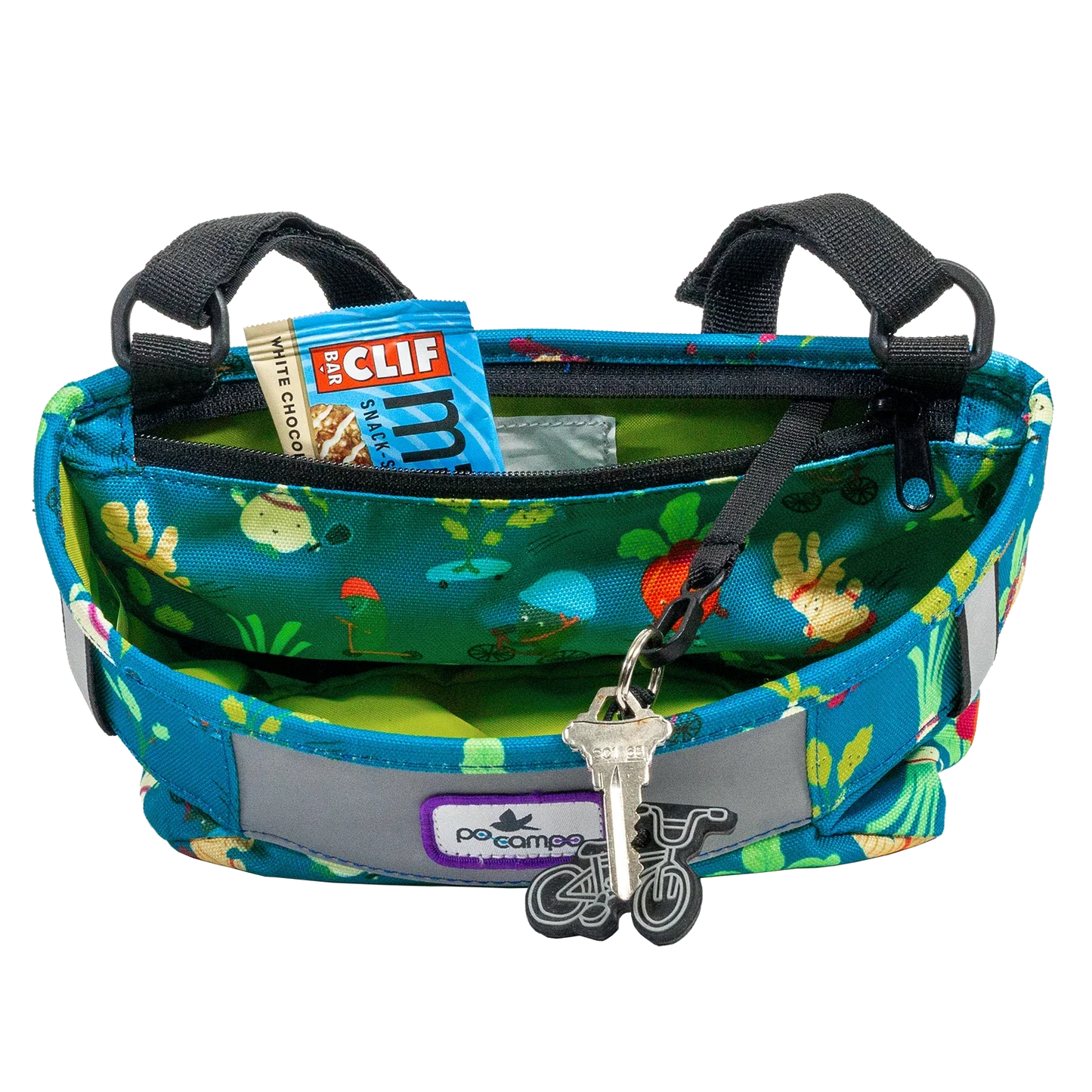 Po Campo Whoosh Bike Basket - Veggie