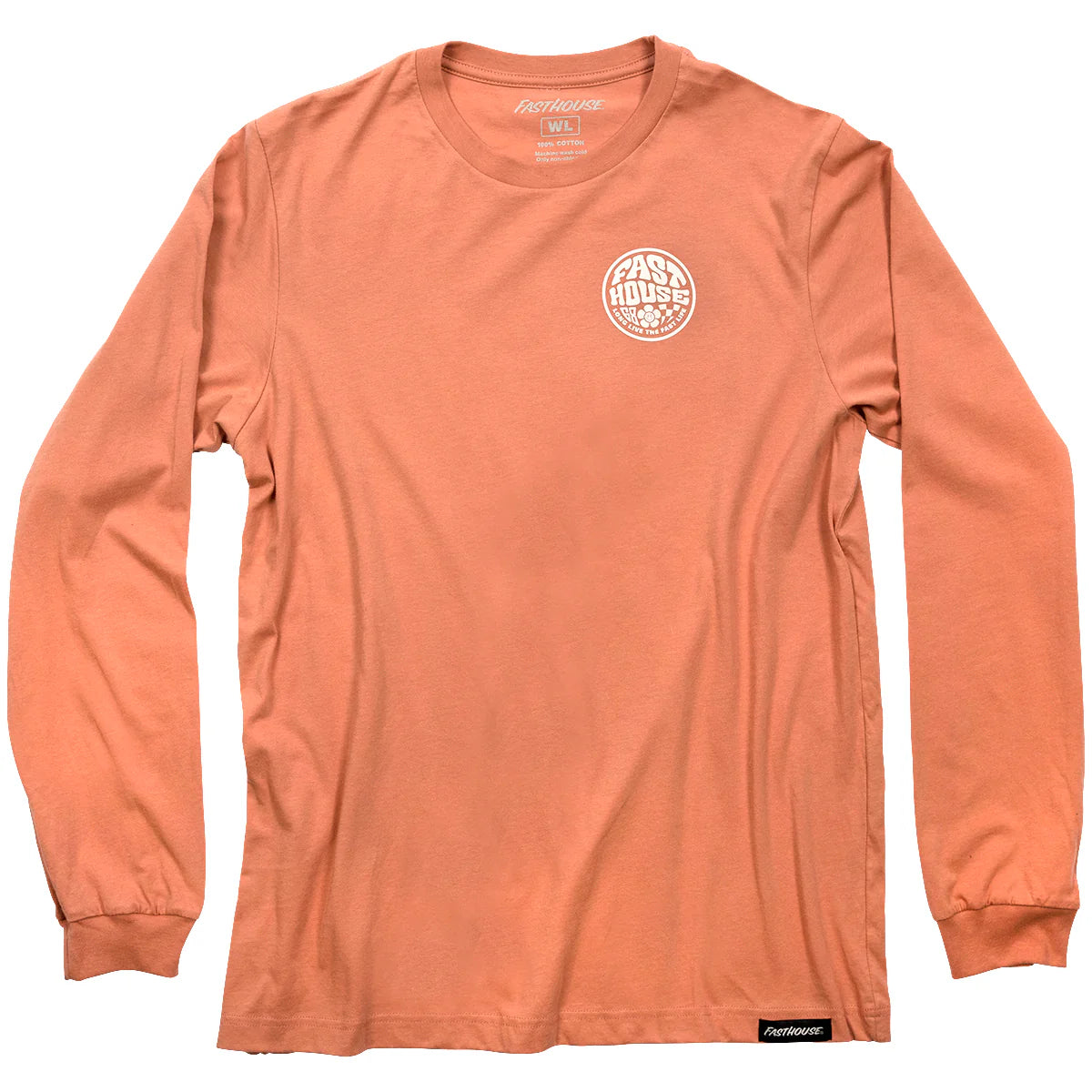 Fasthouse Waxy Long Sleeve Tee - Womens - Terracotta