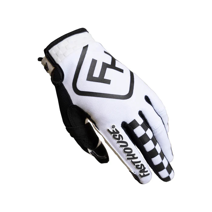 Fasthouse Speed Style Legacy Glove - Youth - White-Black