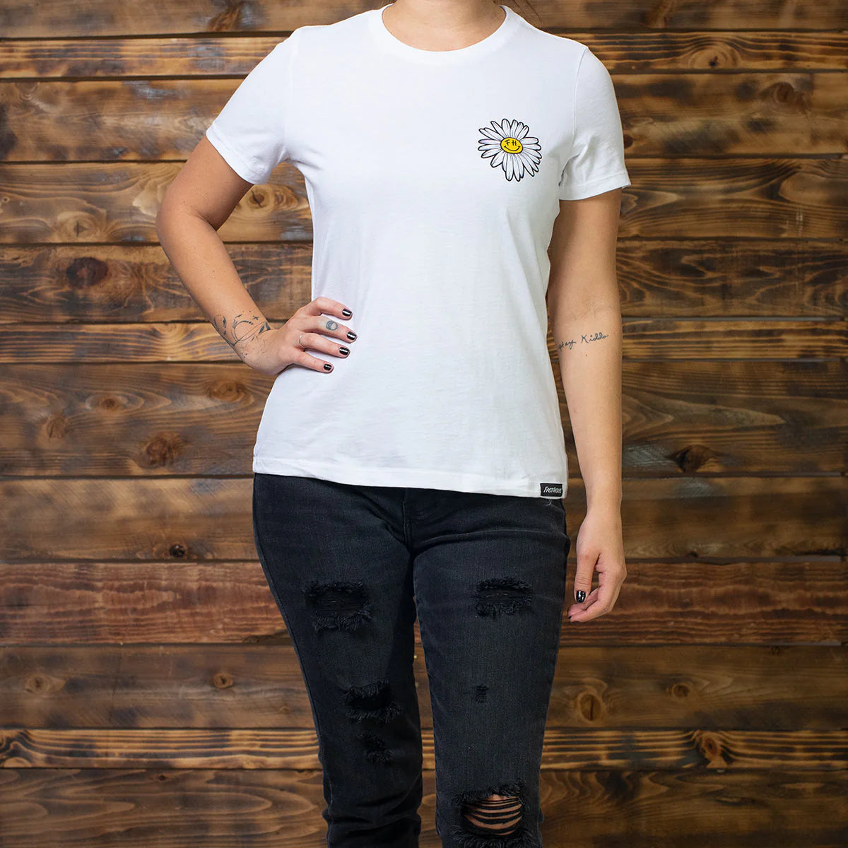 Fasthouse All Smiles Tee - Womens - White
