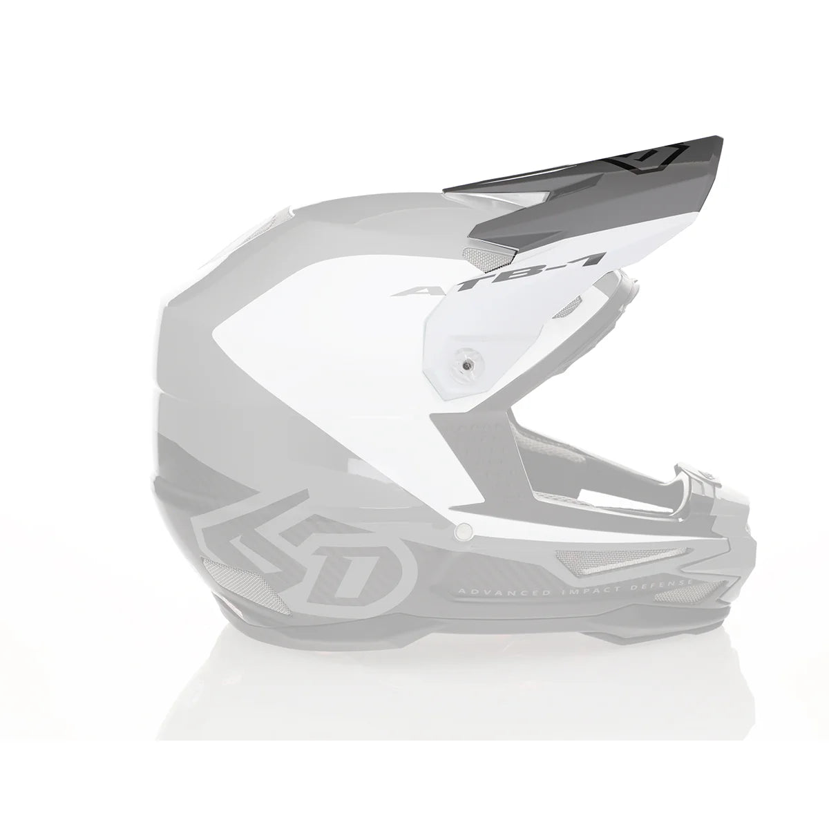 6D Helmets ATB-1 Replacement Visor - Quest - White
