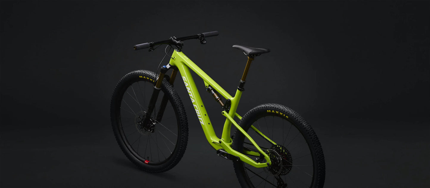 Santa Cruz Blur Carbon 29 - S Kit - Gloss Spring Green - 2024