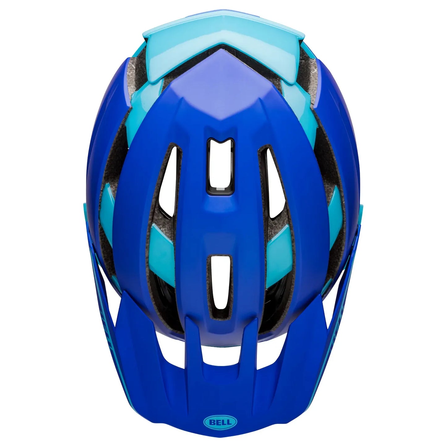 Bell Super Air Spherical MTB Helmet - Matt Gloss Blues