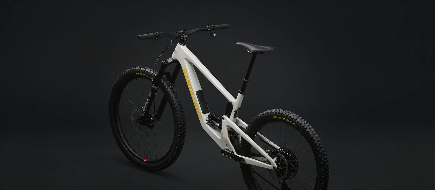 Santa Cruz Bronson Carbon 27.5 - S Kit - Gloss Chalk White - 2024