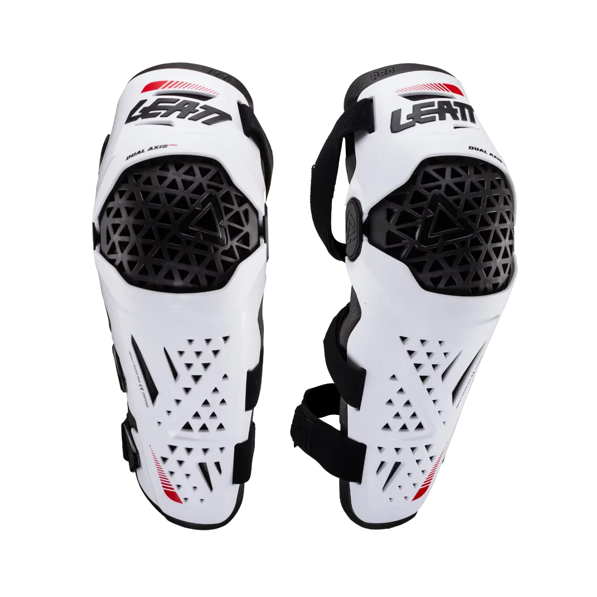 Leatt Dual Axis Pro Knee & Shin Guard - White