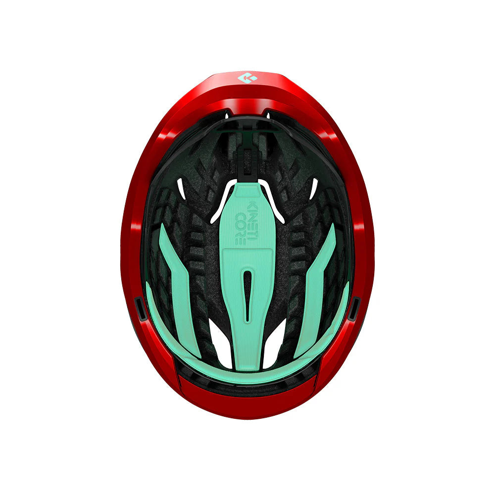 Lazer Vento Kineticore Road/Gravel Helmet - Metallic Red