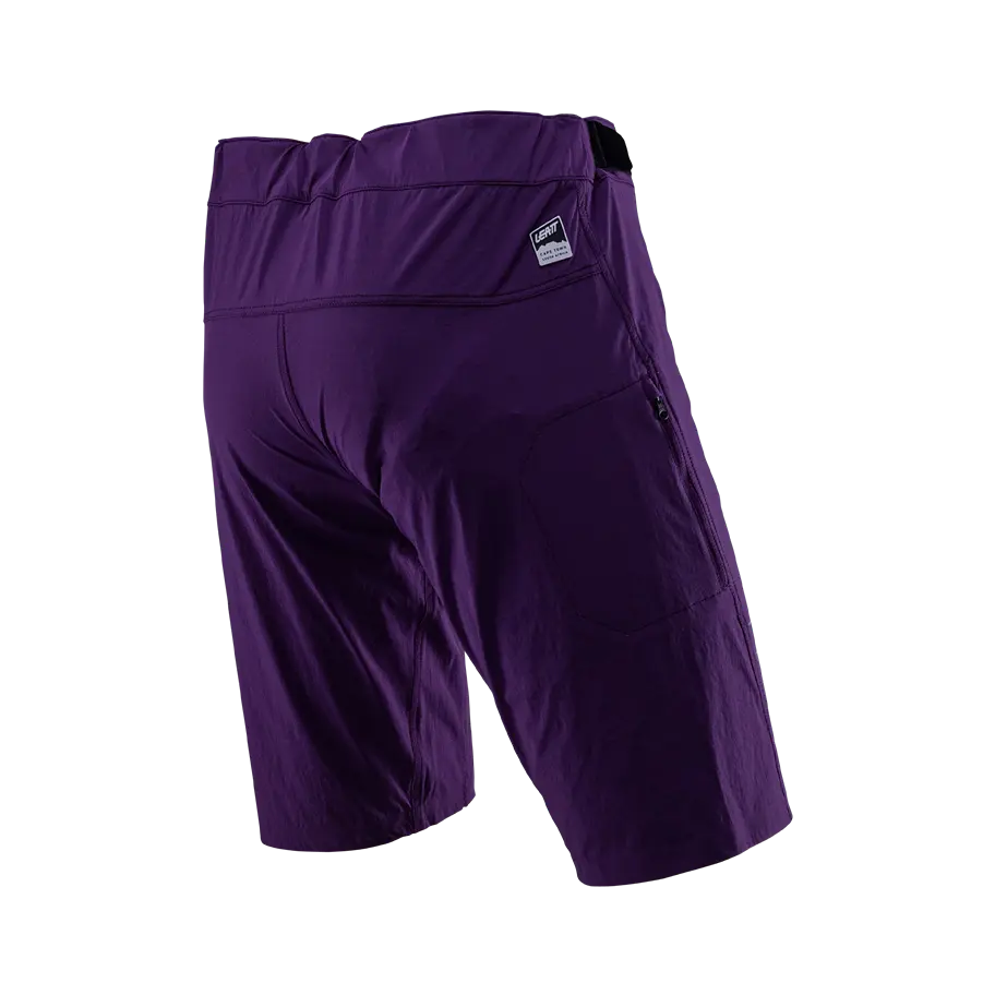Leatt Trail 1.0 MTB Short - With Liner - Velvet - 2024