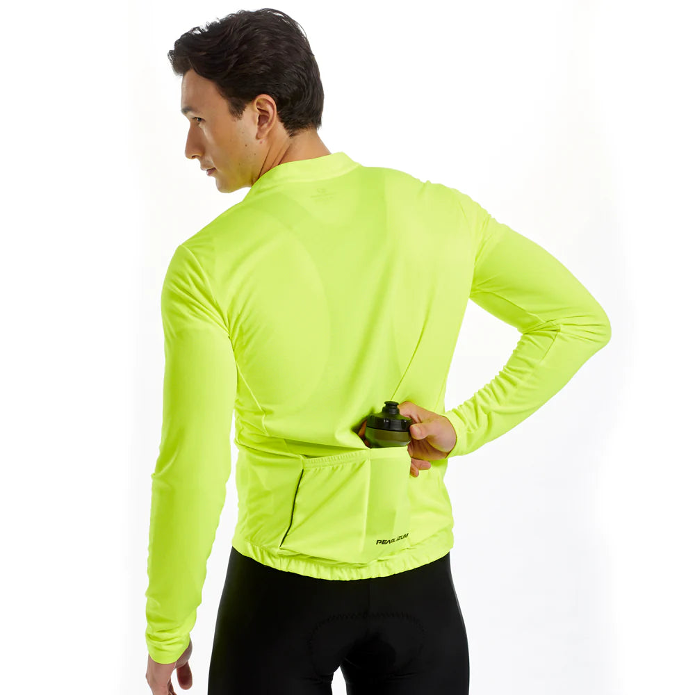 Pearl Izumi Quest Long Sleeve Road Jersey - Screaming Yellow