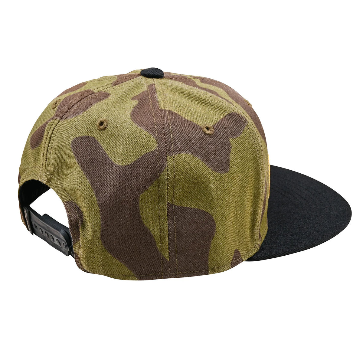 Troy Lee Designs Fade Out Flat Bill Snapback Hat - Olive Camo