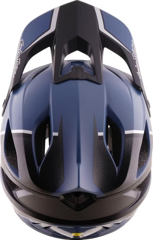 Troy Lee Designs Stage 2 MIPS Full Face Helmet - Surface - Slate-Black