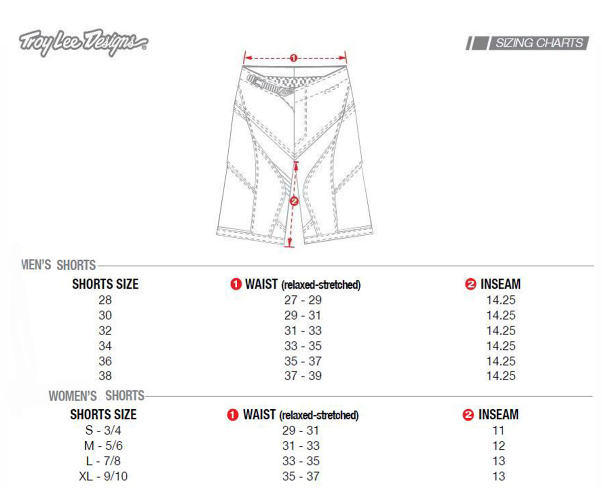 Troy Lee Designs Skyline Air MTB Short - Shell - Flared - Steel