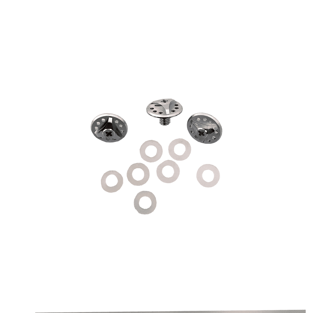O'Neal Blade Visor Screw Set - Silver Silver