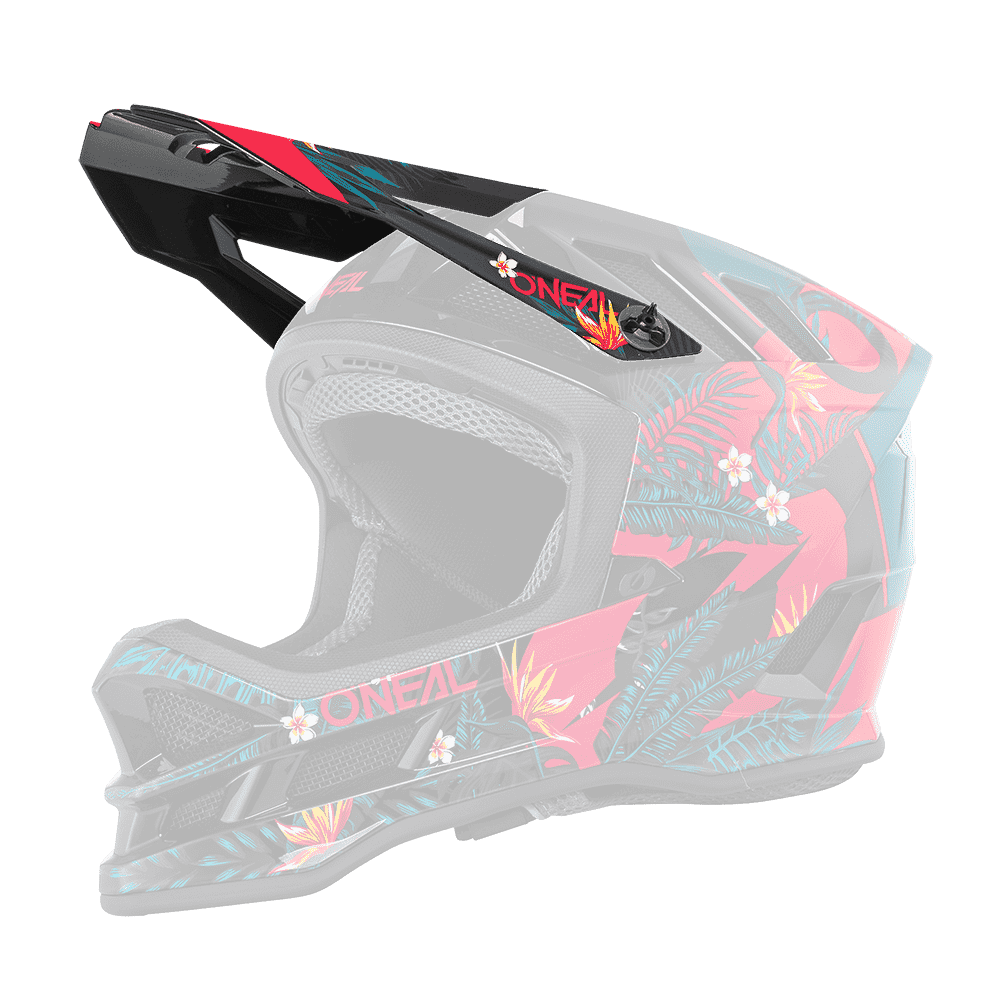 O'Neal Blade Polyacrylite Replacement Visor - Rio - Red Red
