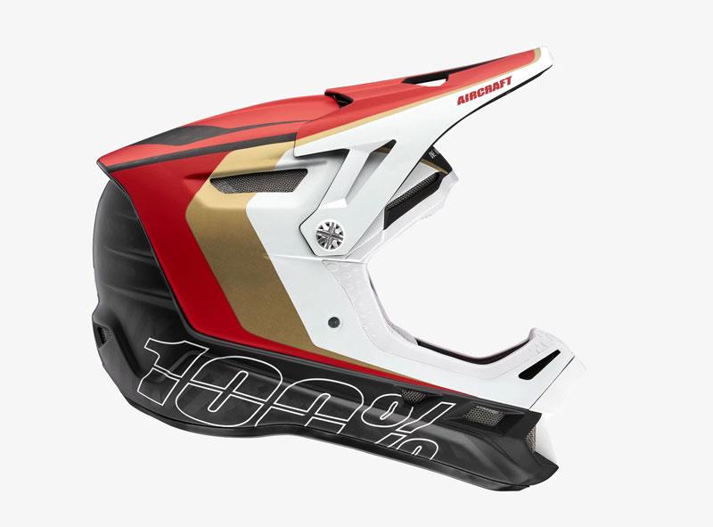 100% Aircraft MIPS DH Full Face Helmet - LTD Red LTD Red X-Small