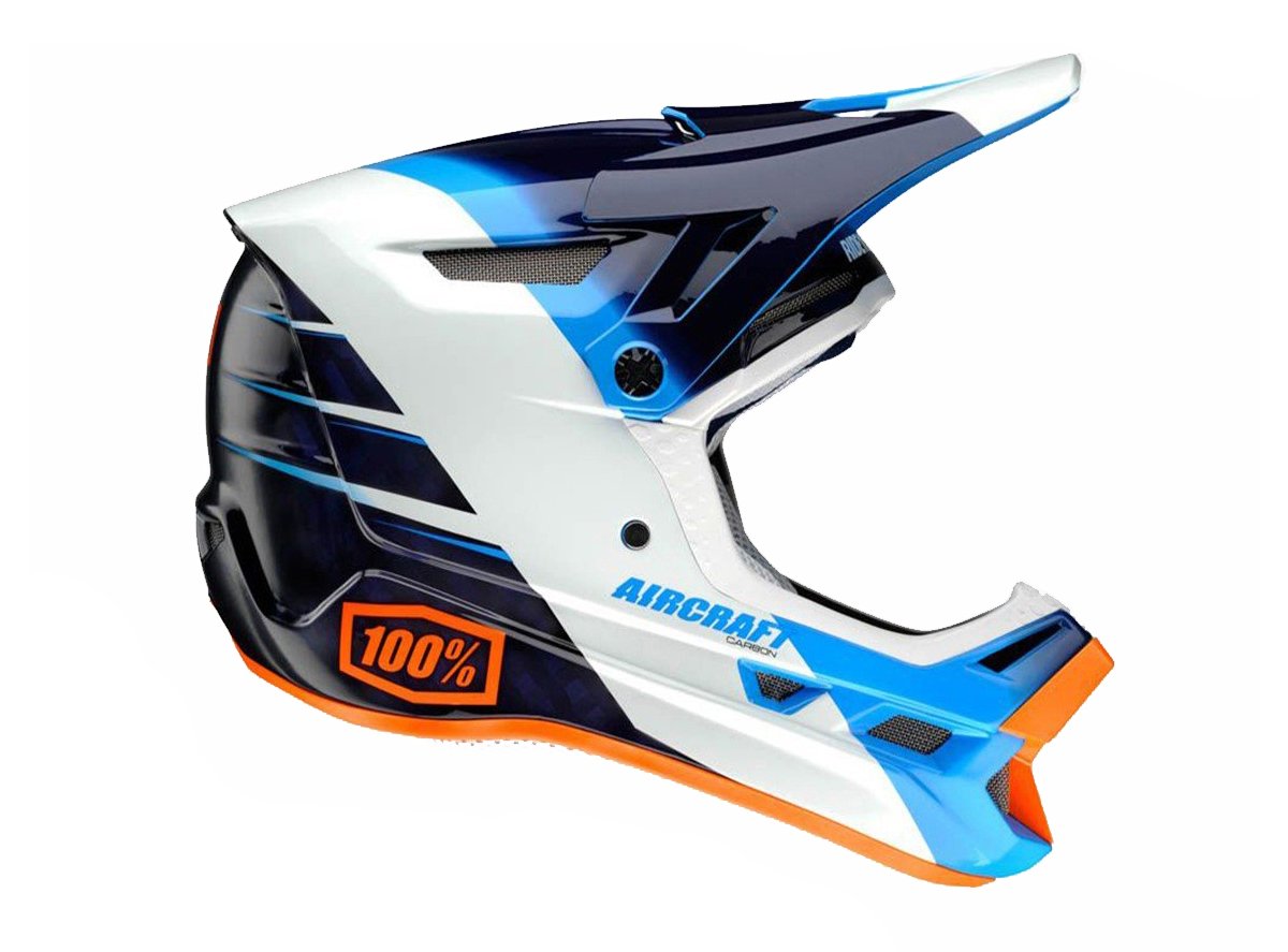 100% Aircraft MIPS DH Full Face Helmet - R9 - Ocean R9 Ocean X-Small