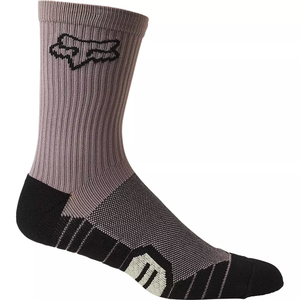 Fox Racing 6" Ranger Cushion Sock - Plum Perfect - 2022 Plum Perfect Small/Medium