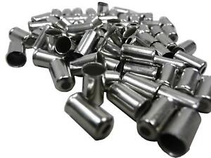 CBO Generic 5mm Open Brass End Cap Silver Each