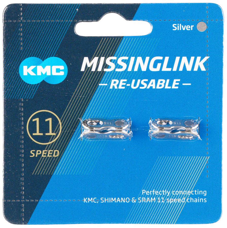 KMC MissingLink 11R Reusable Silver Each