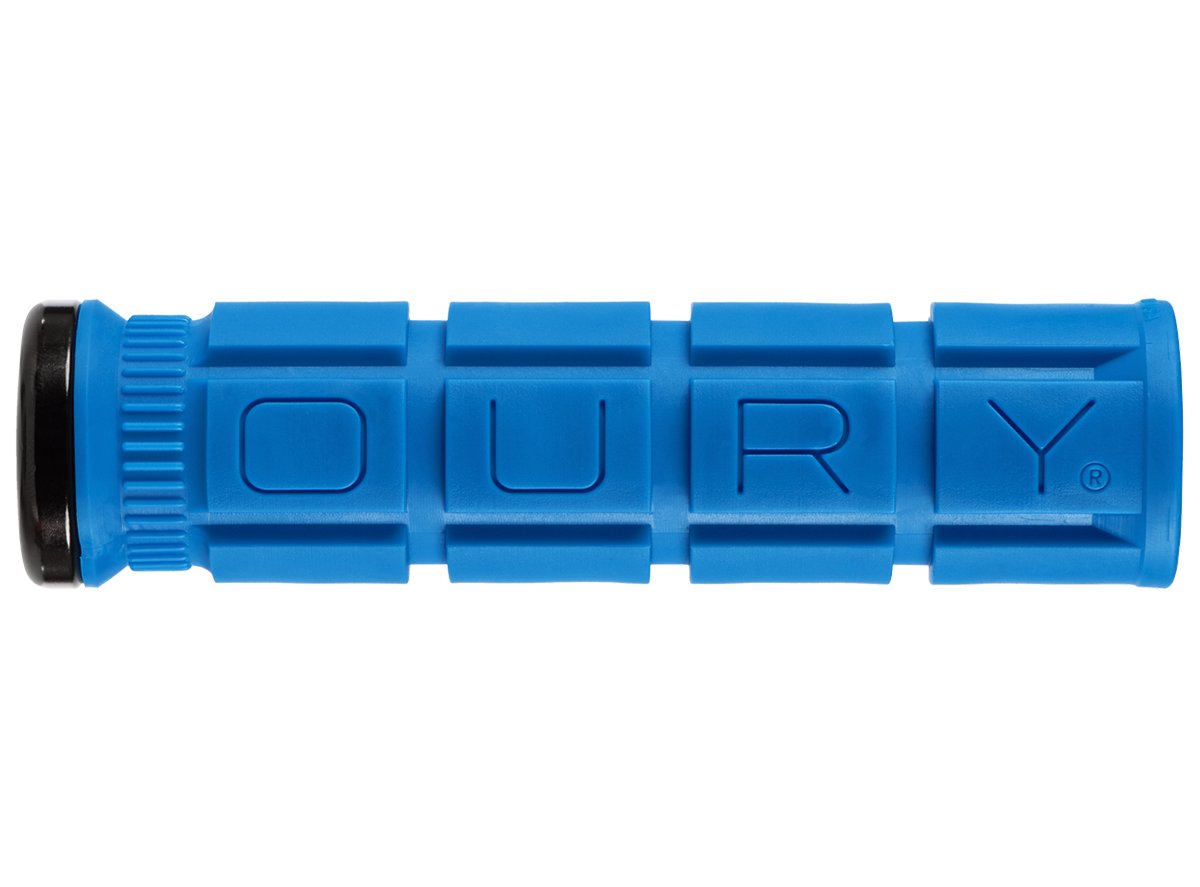 Oury V2 Single-Sided Lock-On Grips - Deja Blue Deja Blue
