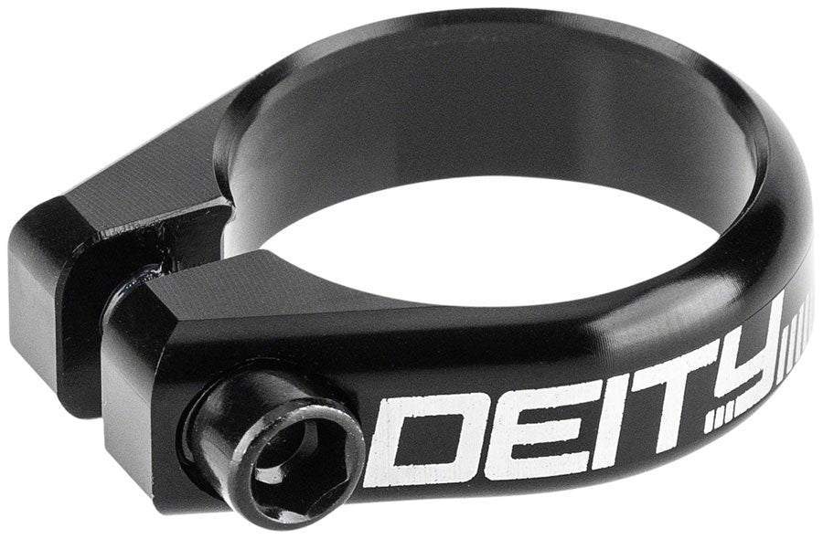 Deity Components Circuit Seatpost Clamp - Black Black 29.8mm