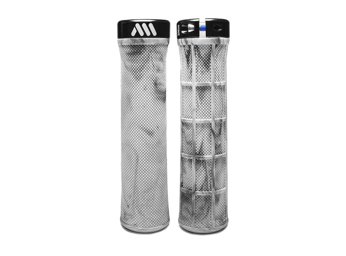 AMS Berm Lock-On Grip - White Camo White Camo