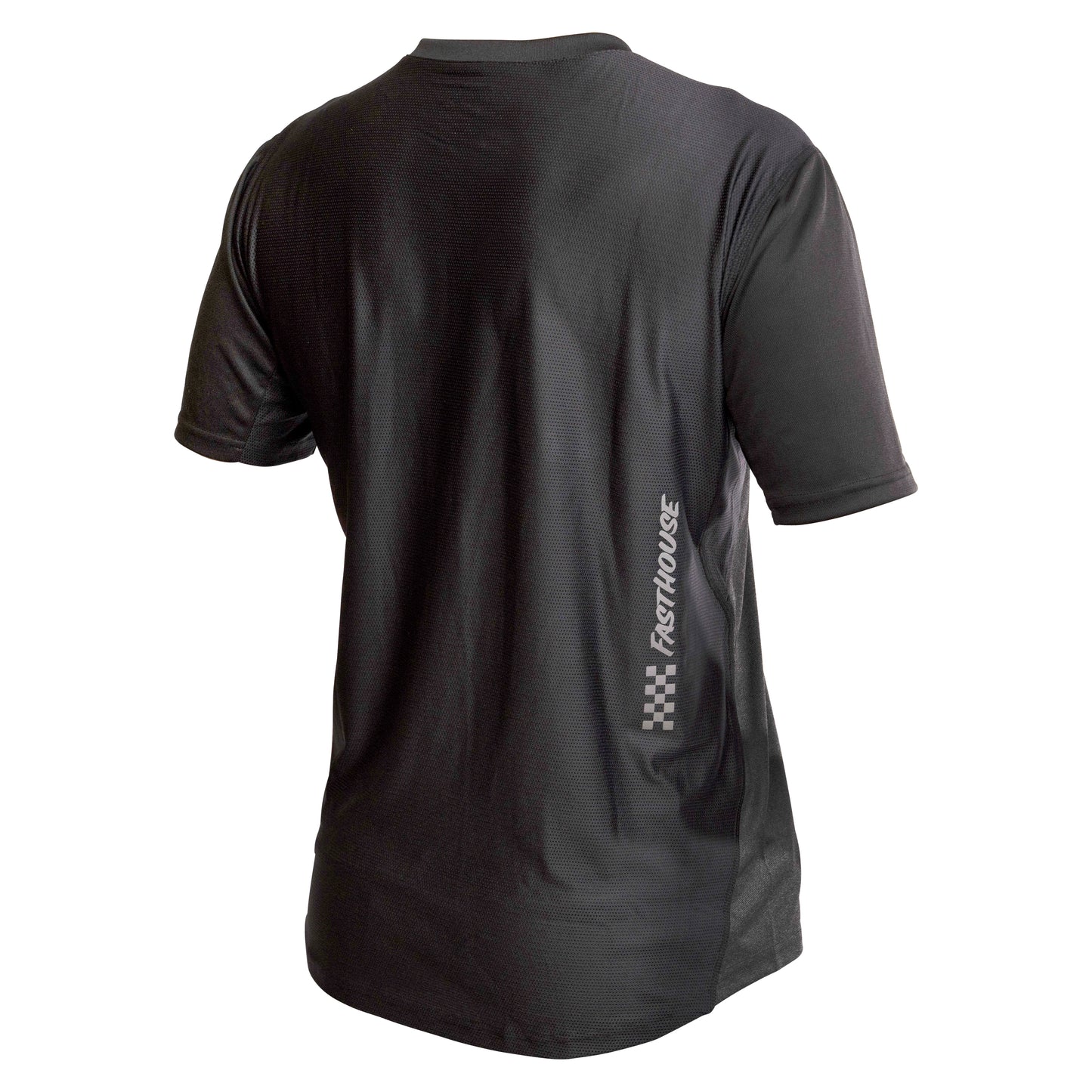 Fasthouse Alloy Mesa Short Sleeve MTB Jersey - Heather Charcoal-Black