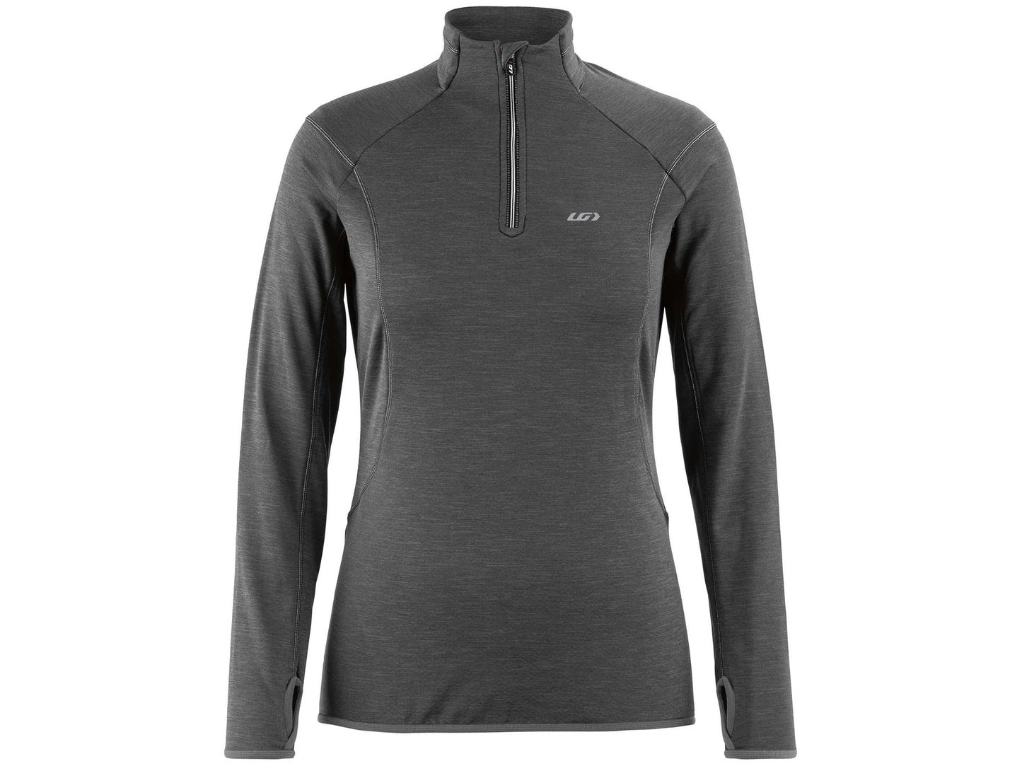 Louis Garneau Edge 2 Short Sleeve Road Jersey - Womens - Asphalt Asphalt Small