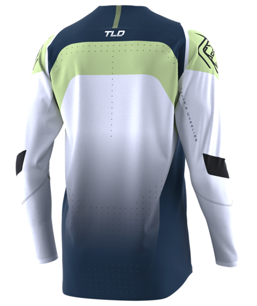 Troy Lee Designs Sprint Ultra Long Sleeve MTB Jersey - Arc White-Marine