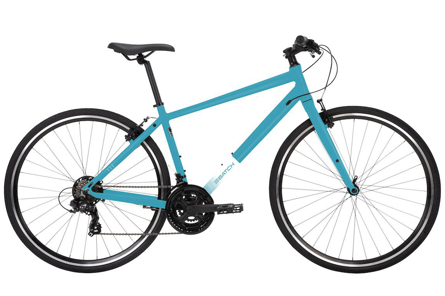 Batch Bicycles 700c Fitness Bike - Gloss Batch Blue Gloss Batch Blue Small