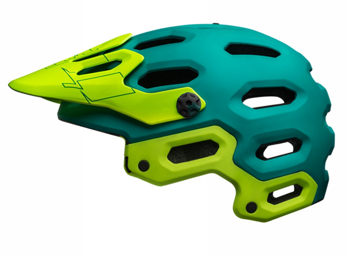 Bell Super 3 MIPS MTB Helmet - Matt Emerald-Retina Sear Matt Emerald - Retina Sear Small