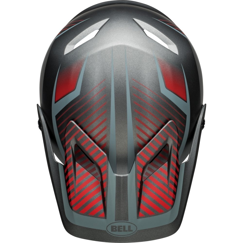 Bell Transfer Full Face Helmet - Matt Charcoal-Gray