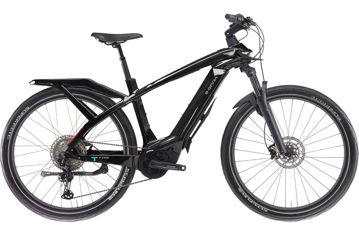 Bianchi E-Omnia T-Type 29" E-Touring Bike - Black - 2022 Black Medium