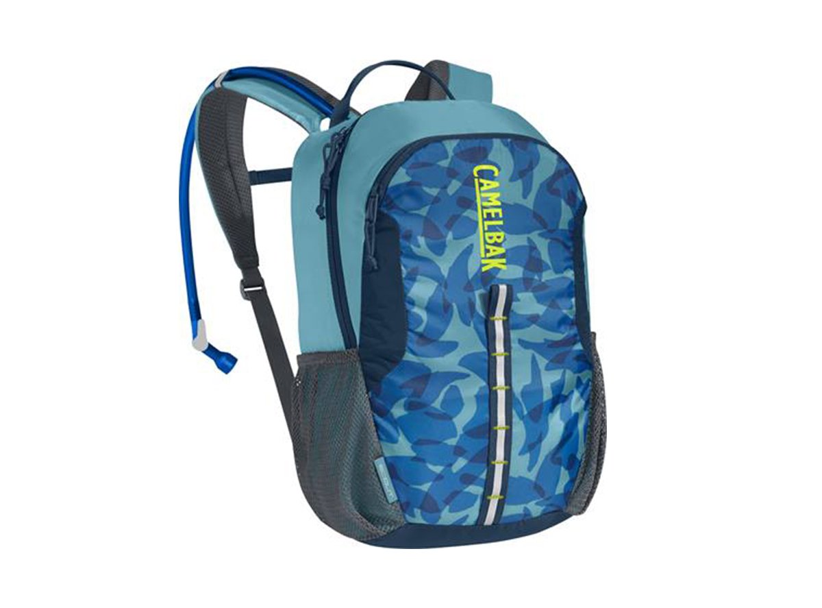 Camelbak Scout Hydration Pack - Youth - Maui Blue Print - 2020 Maui Blue Print 1.5L 50oz Hydration Capacity