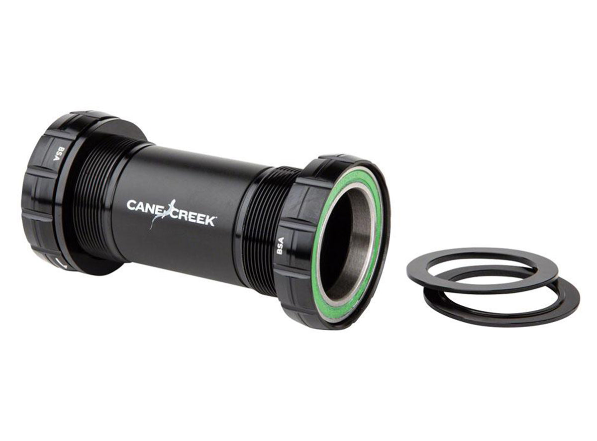 Cane Creek Hellbender 70 Bottom Bracket - BSA - 24mm Black