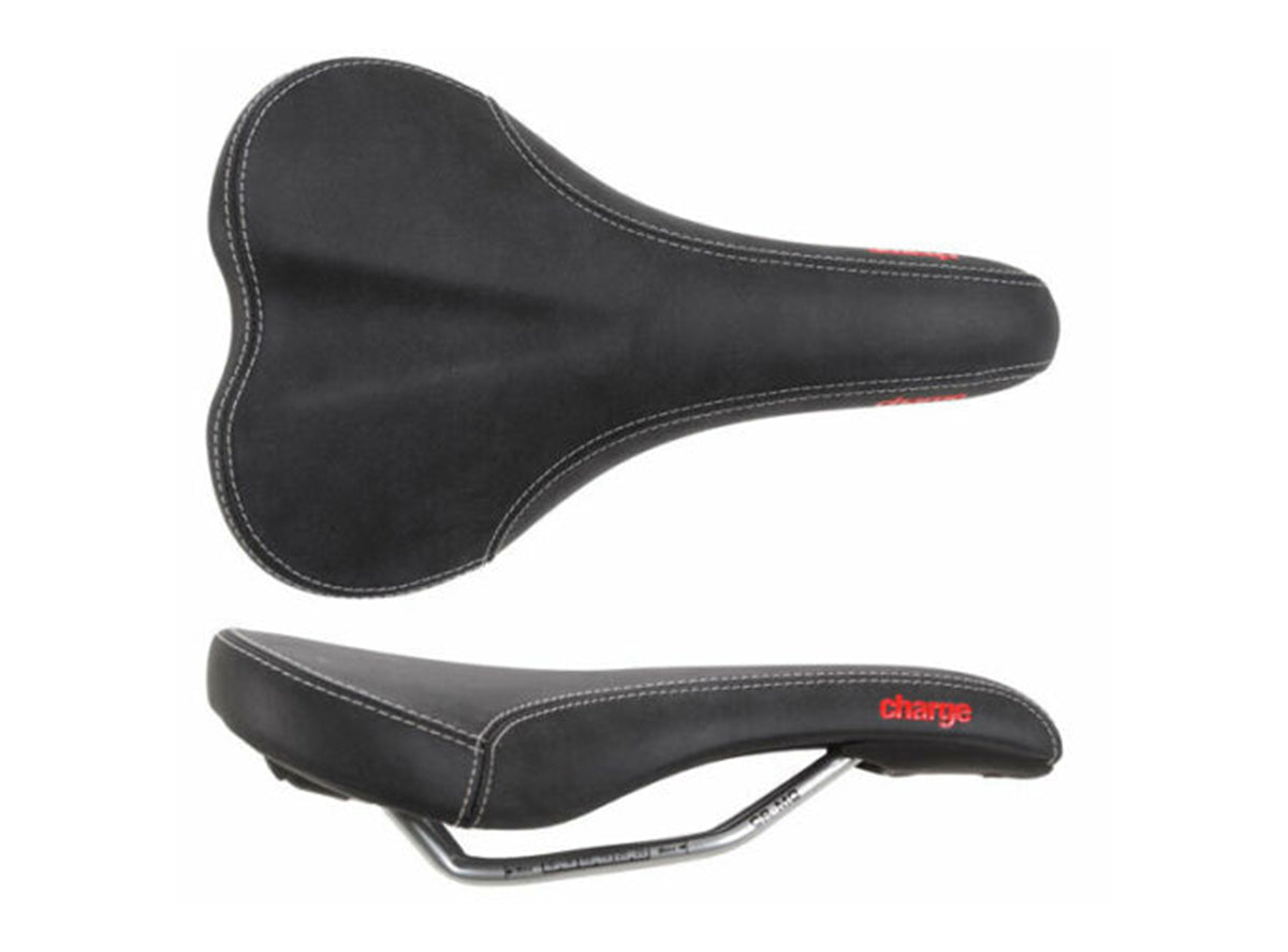 Charge Bikes Ladle 160 CrMo MTB Saddle - Womens - Black Black 160mm Width