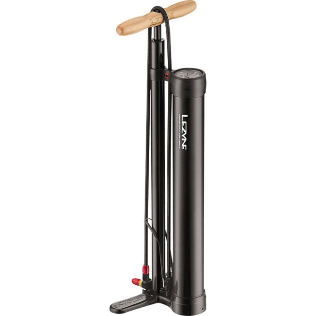 Lezyne Pressure Over drive 2.5 floor Pump Gloss Black Presta / Schrader