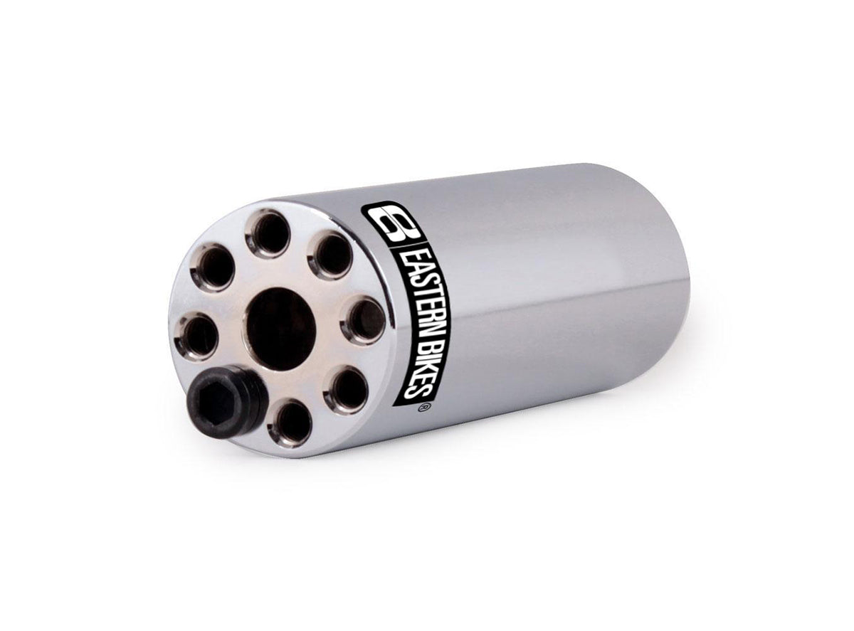 Eastern Slim BMX Pegs - 3/8" - Chrome Chrome