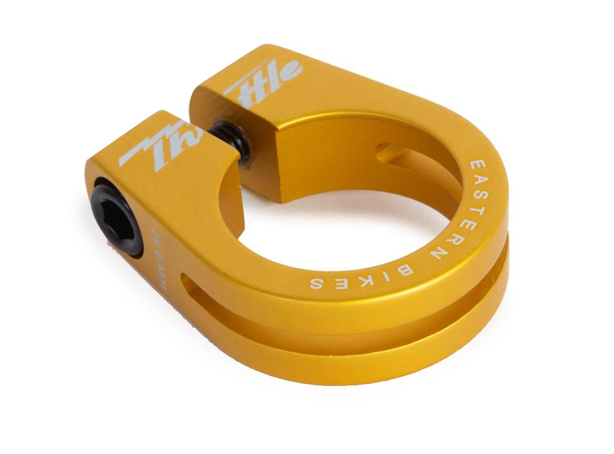 Eastern Throttle BMX Seatpost Clamp - Matt Gold Ano Matt Gold Ano