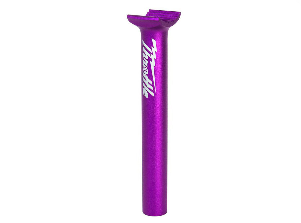 Eastern Throttle Forged Pivotal BMX Seatpost - 200mm - Purple Ano Purple Ano