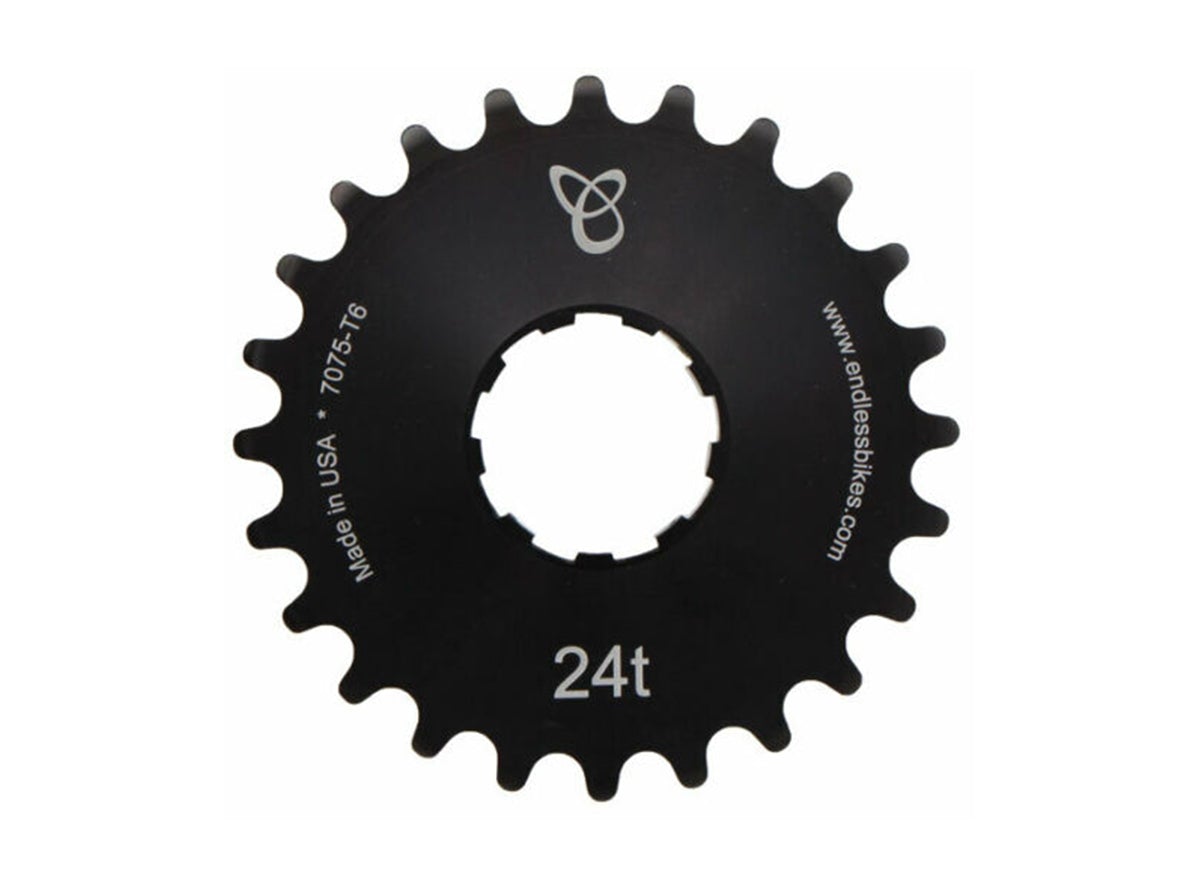 Endless Bike Kick Ass Cog - Black Black 24t