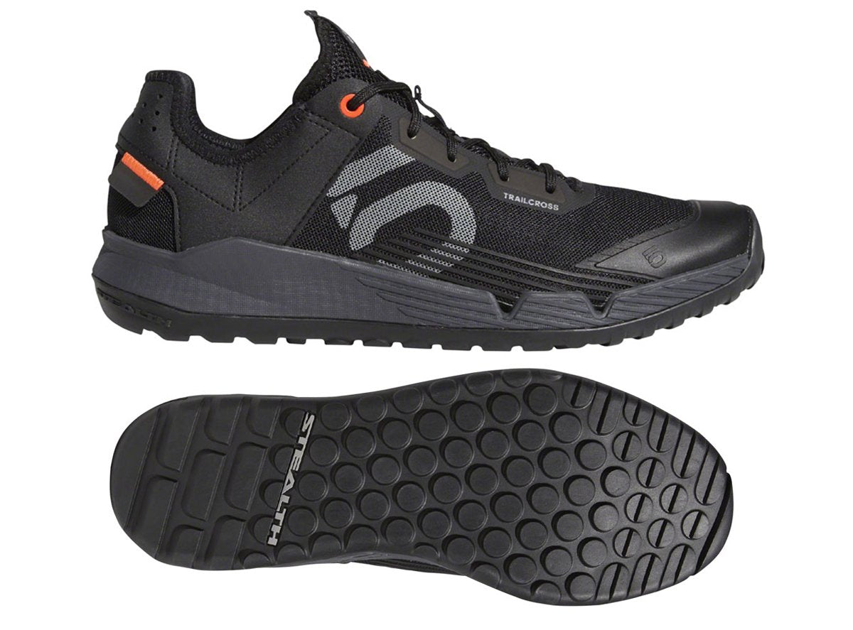 Five Ten Trailcross LT MTB Shoe - Core Black-Gray Two-Solar Red - 2021 Core Black - Gray Two - Solar Red US 9