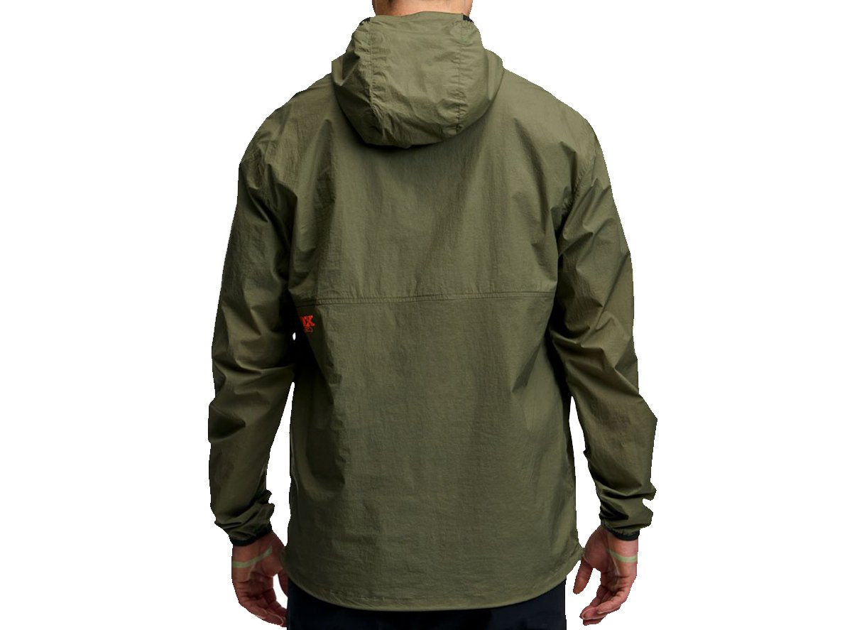 Fox Factory Alpine Track Walk Anorak Jacket - Green