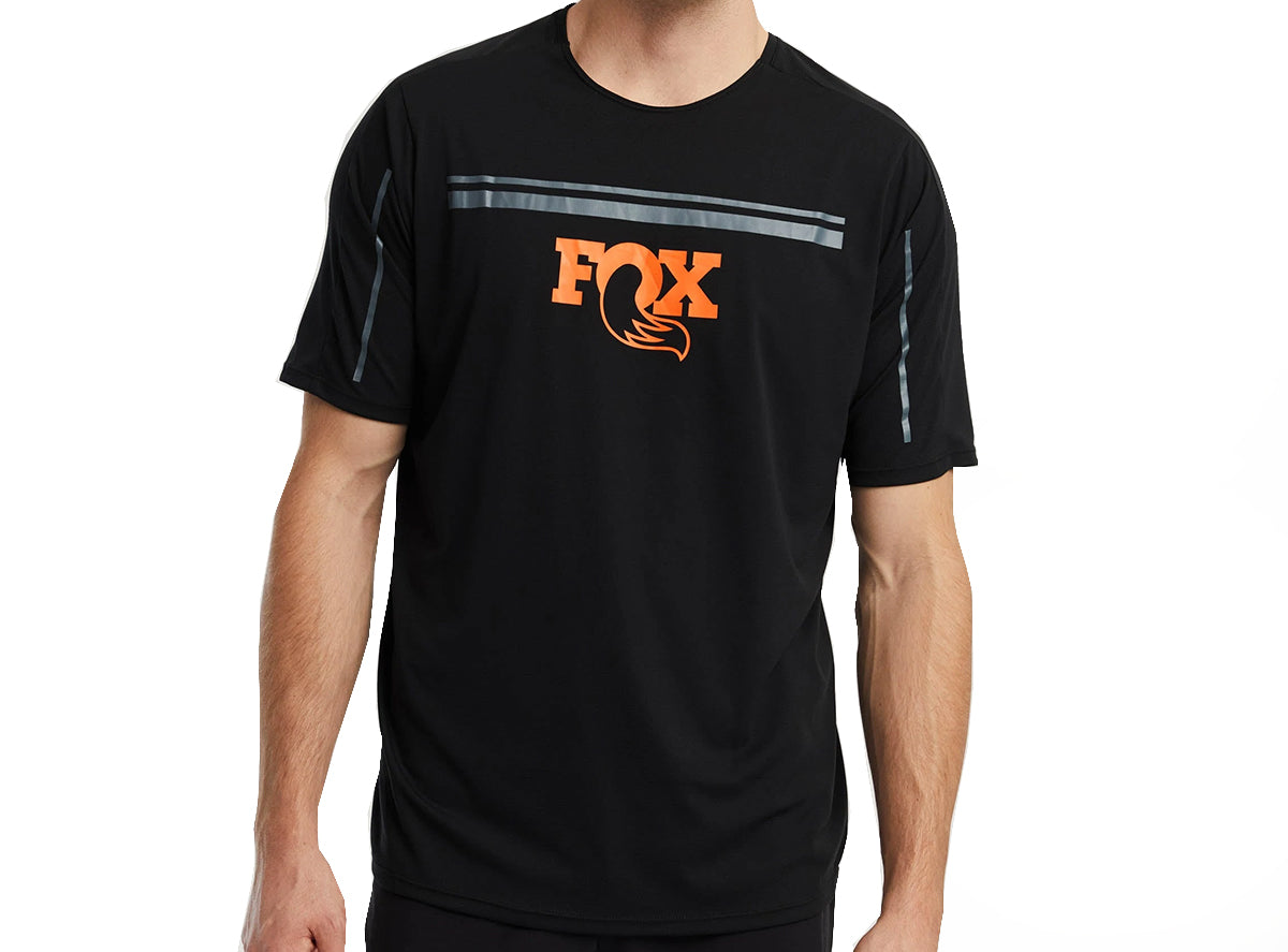 Fox Factory Hightail Short Sleeve MTB Jersey - Black - 2022 Black Small