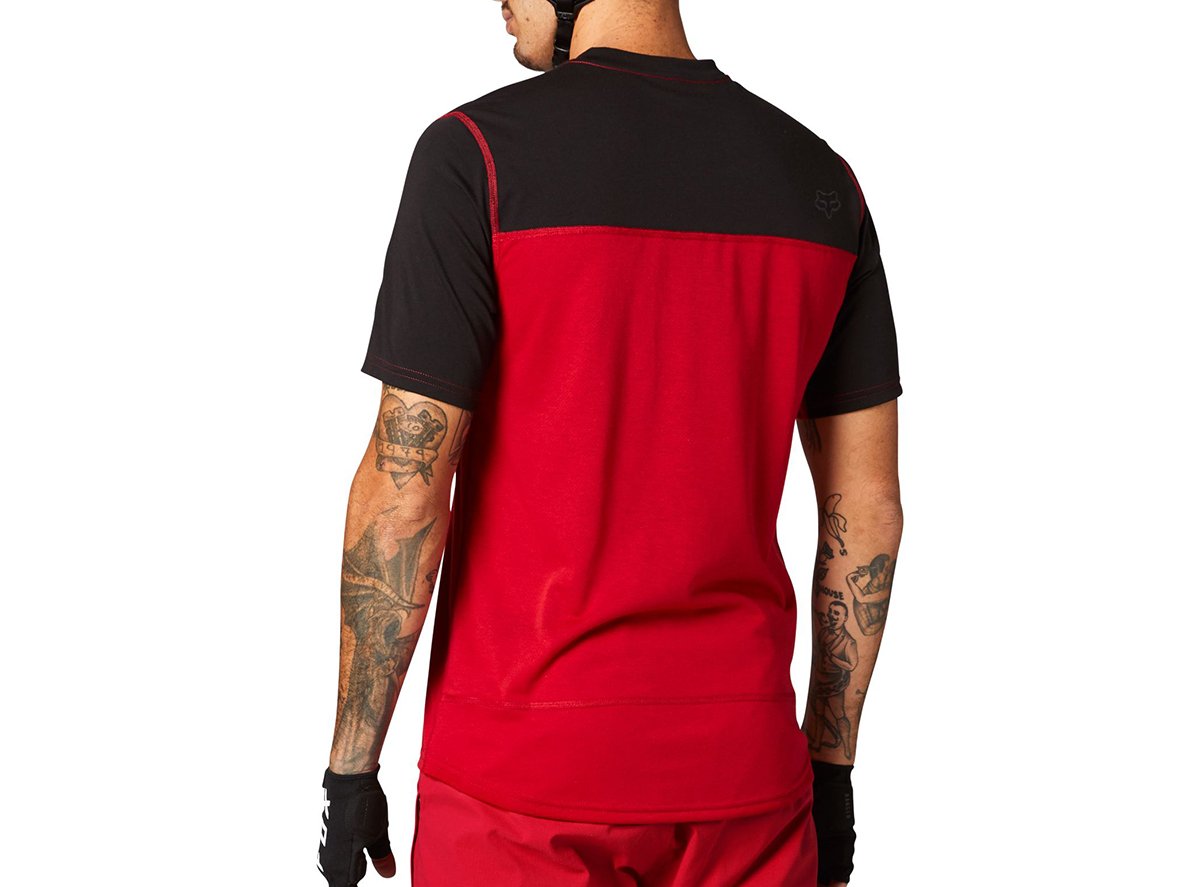 Fox Racing Ranger DR Short Sleeve Henley - Chili